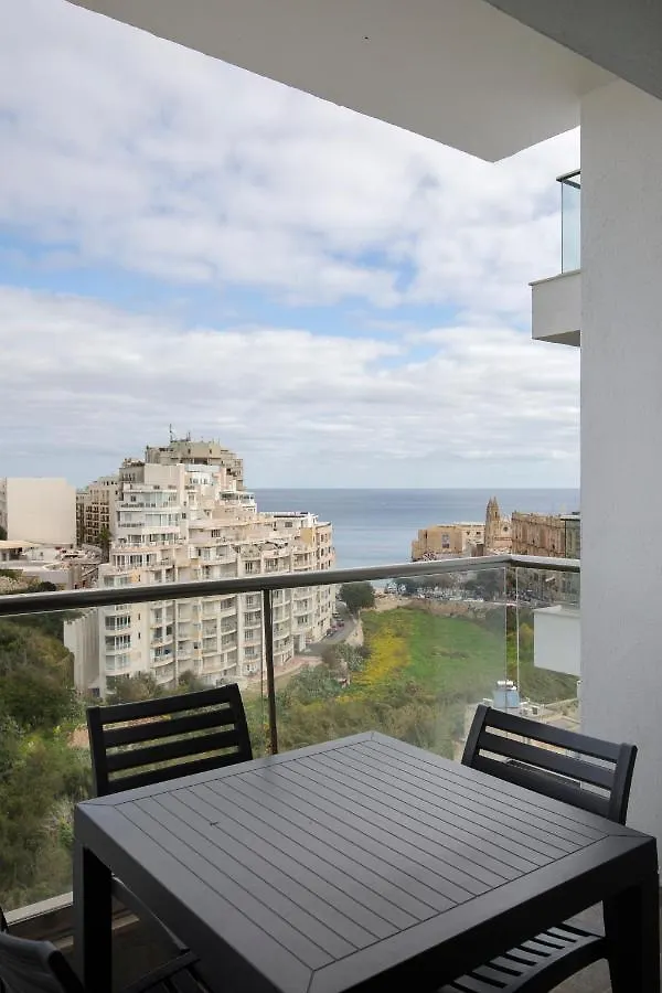 Sea View Apartment 2 Bedrooms 2 Bathrooms, 2 Minutes Away From The Sea San Ġiljan 0*,